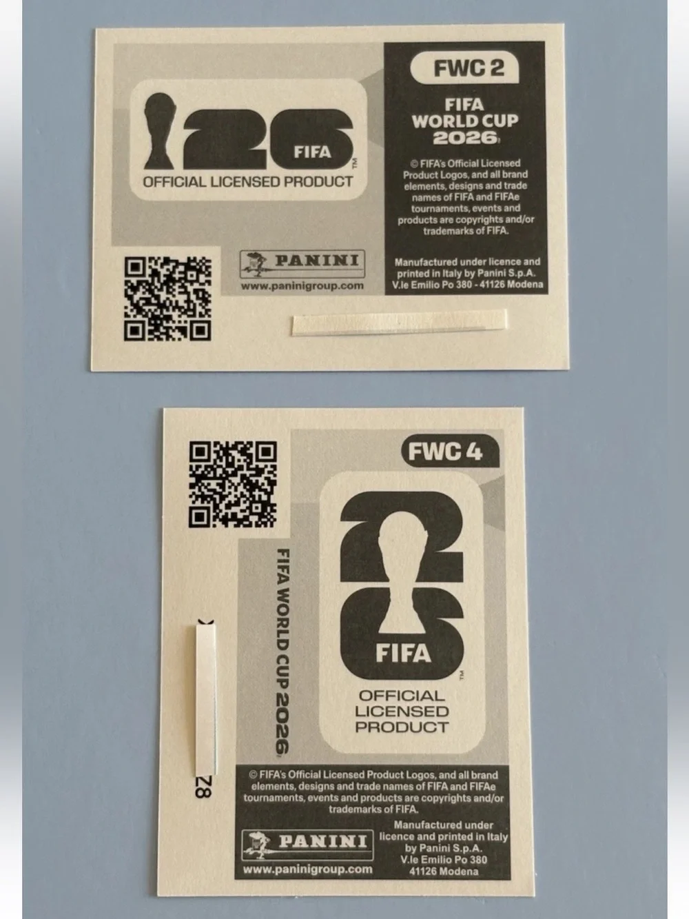 FIFA World Cup 2026 Stickers - “FIFA WORLD CUP 2026” & “WE ARE FIFA”